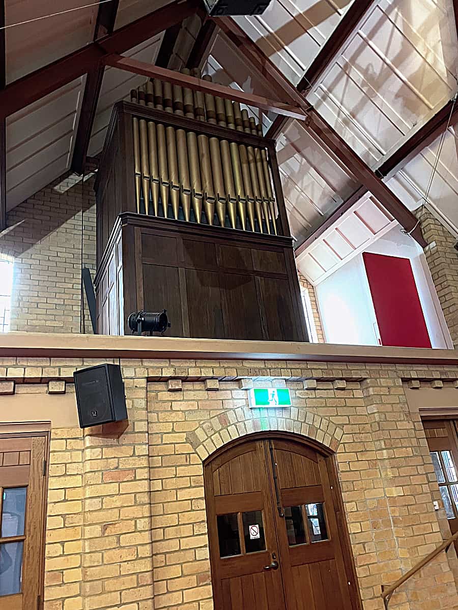Caulfield St Pauls organ from floor 1